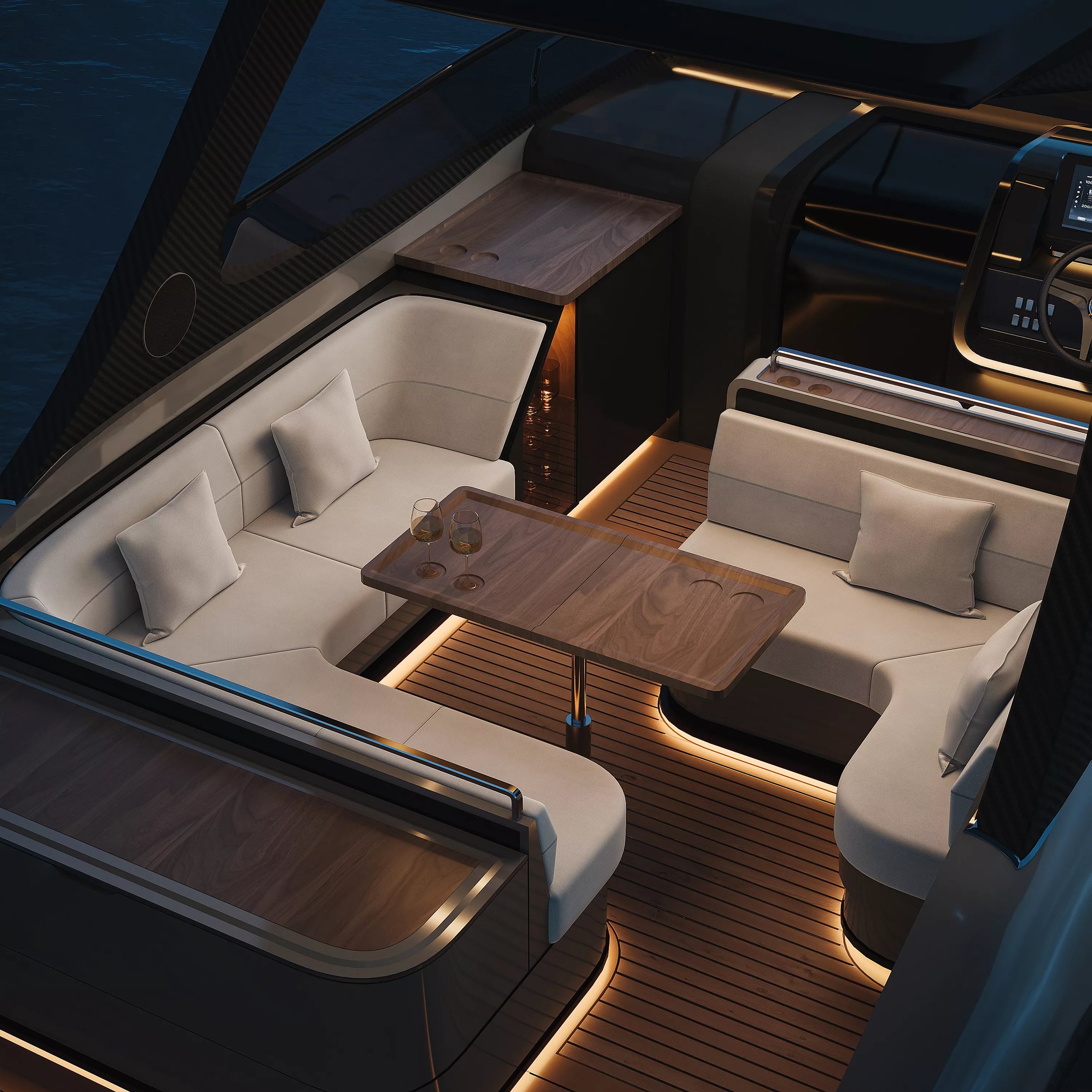 Boat deck design by RSantos Design