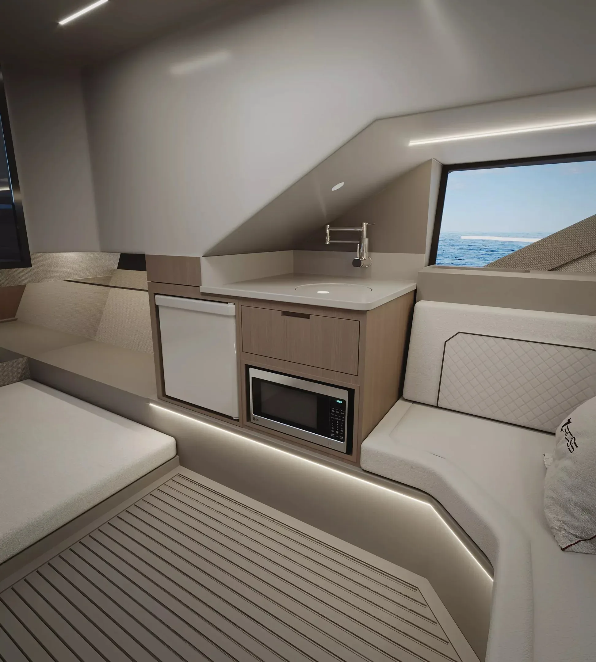 Ross 34 Evo cabin detail