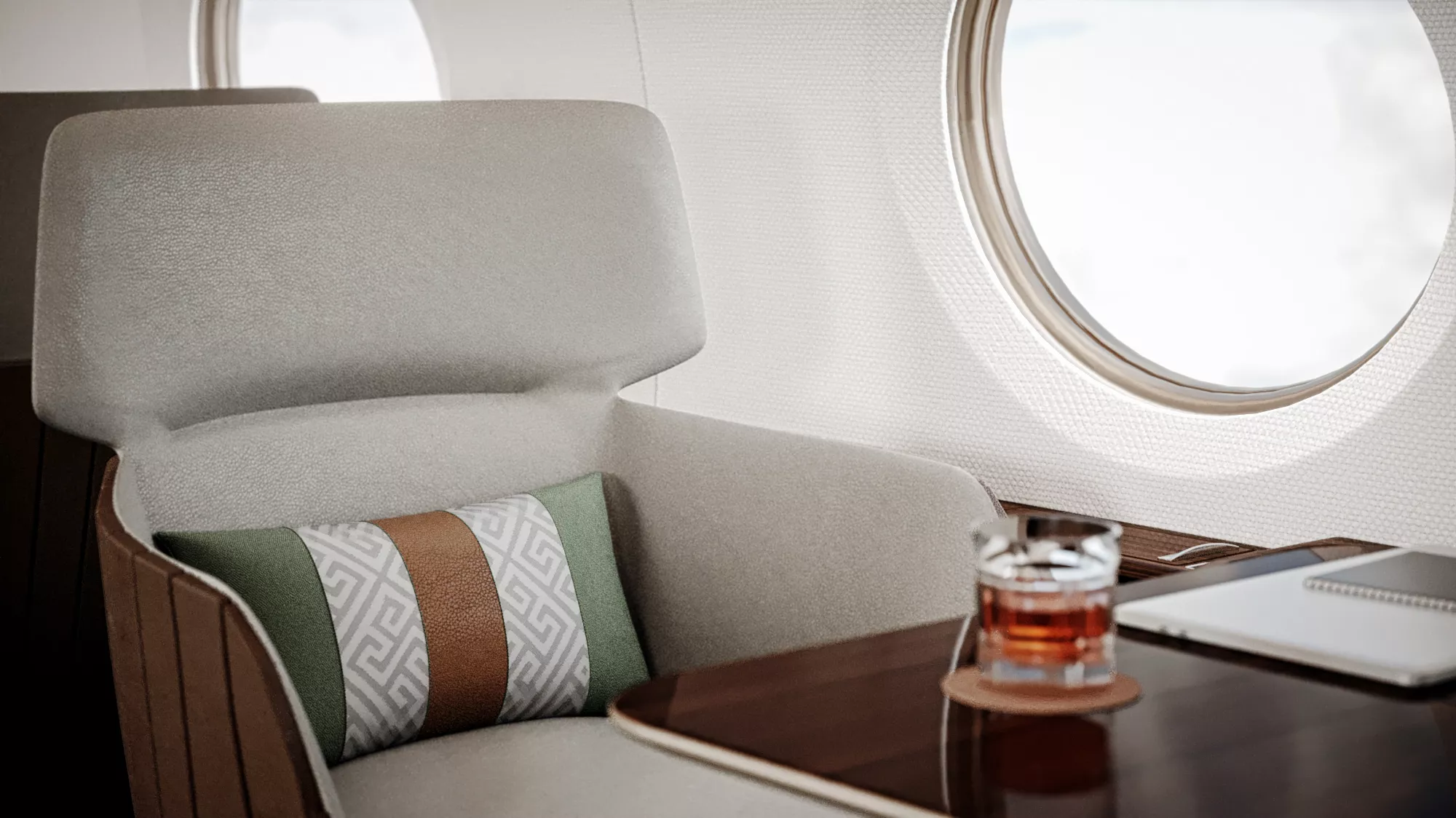 Gulfstream C650 production render